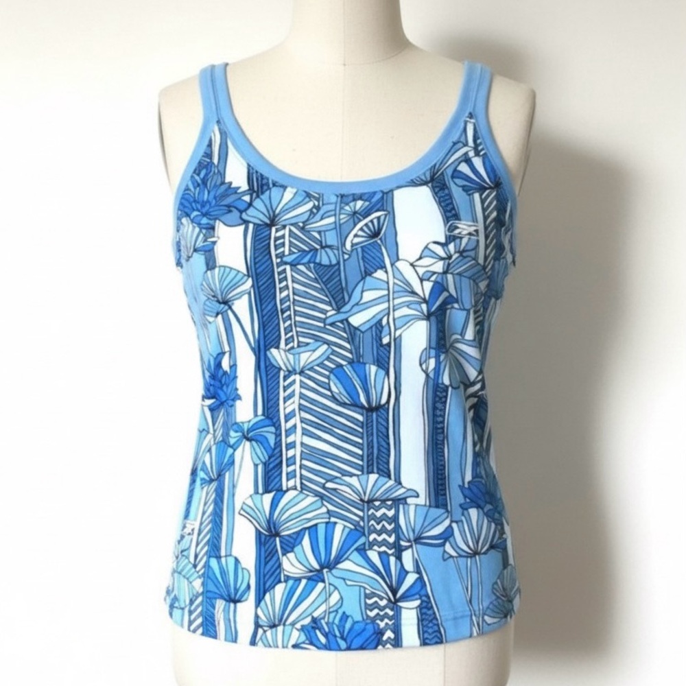 NWOT  Reebok blue workout tank